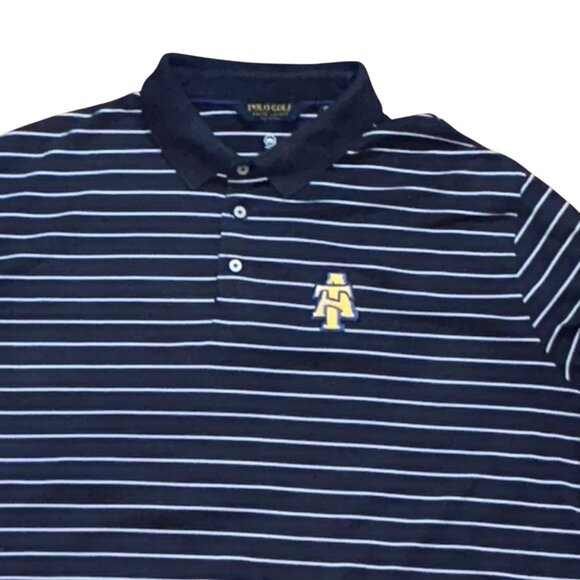 Polo Golf Windham Championship North Carolina A&T- Mens Shirt-Blue-XXL - Picture 2 of 6